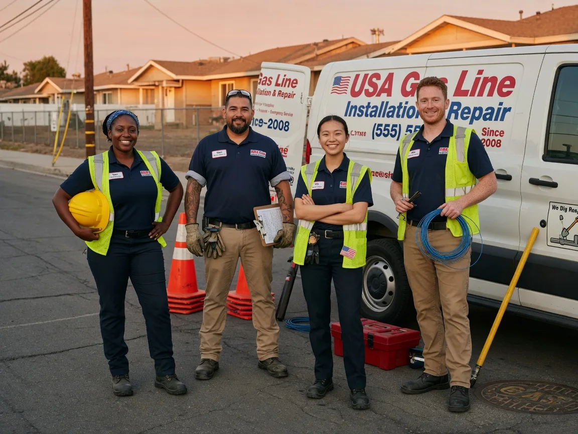 Gas Line Installation company in Lytton, IA